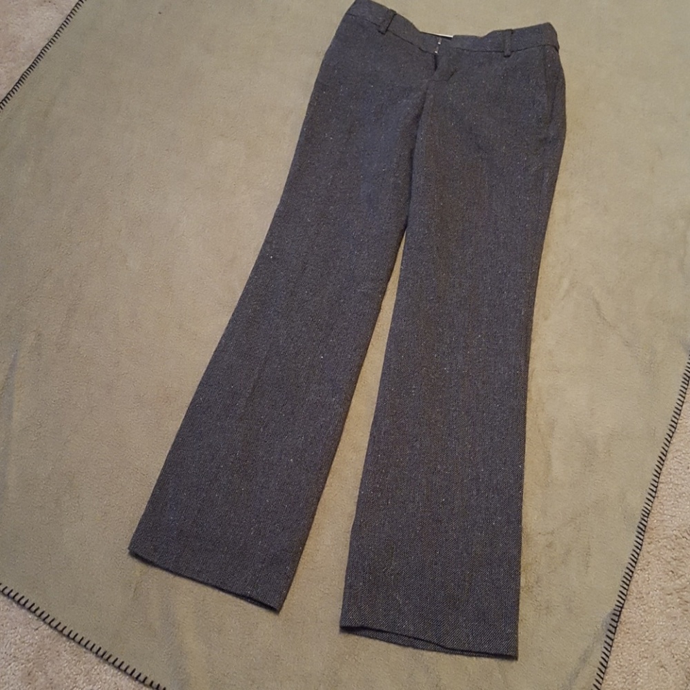 Banana Republic Martin Fit Charcoal Wide Leg Women's Pants - NWT
